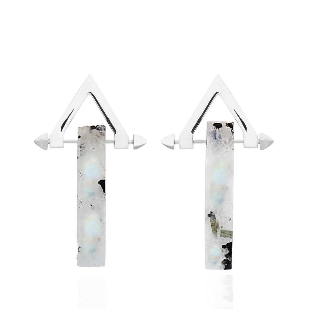 Be You, Long Gemstones for Earrings - Moonstone