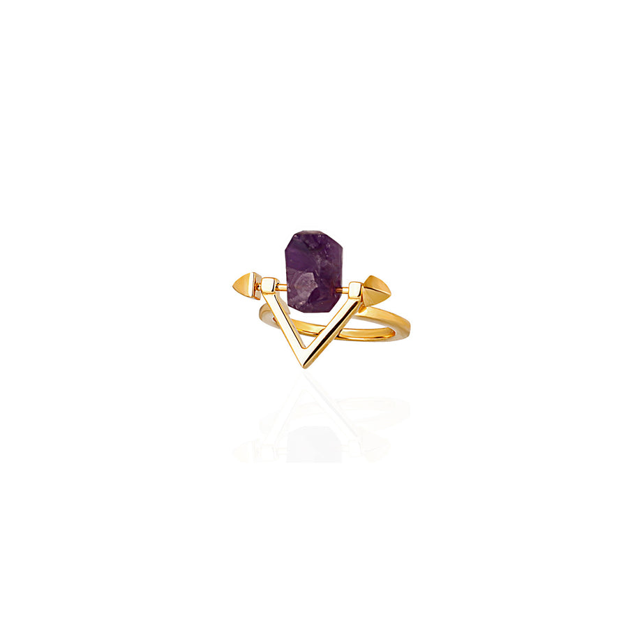 Be You, Gemstone ONLY for Ring - Amethyst