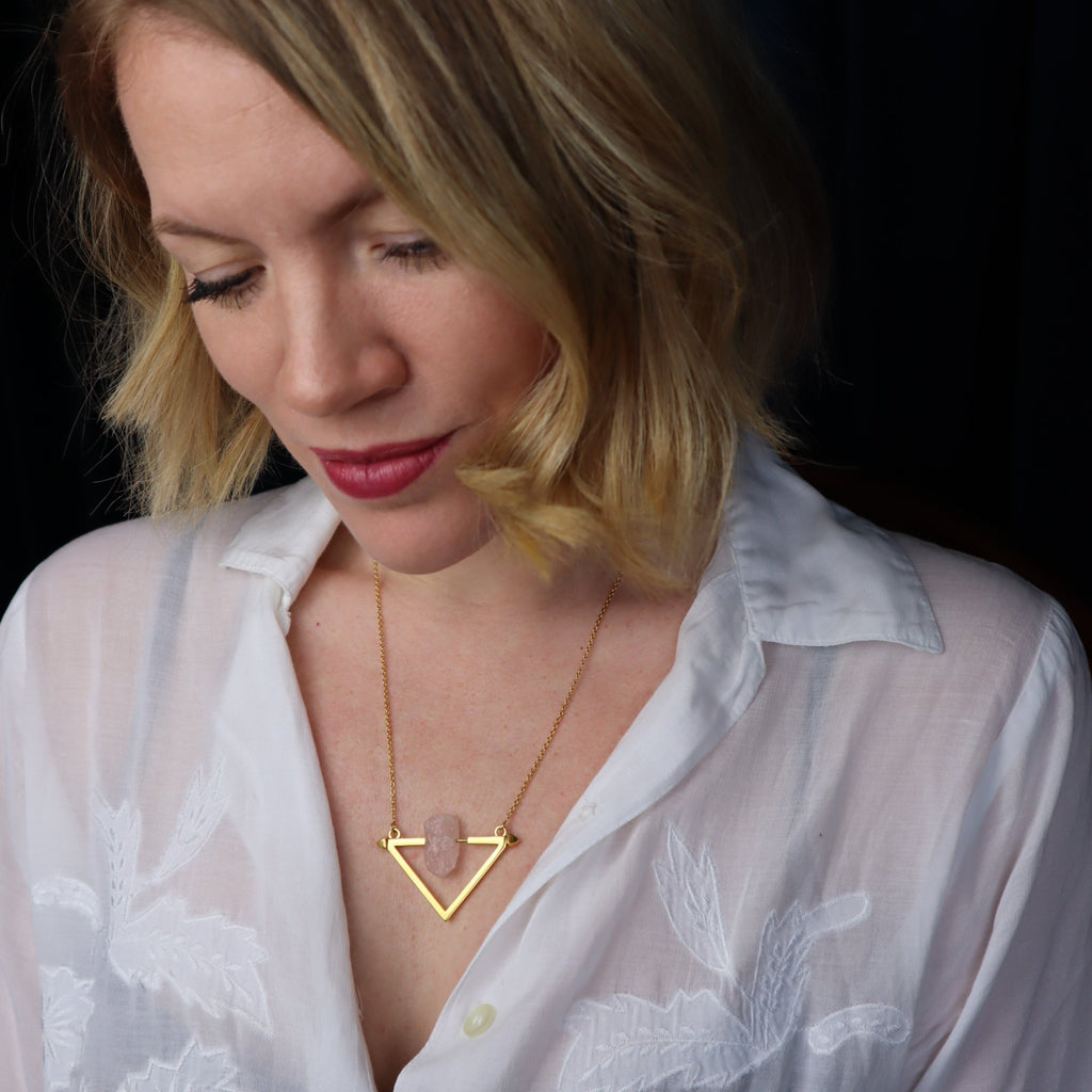 Be You, Gemstone ONLY for Necklace - Rose Quartz