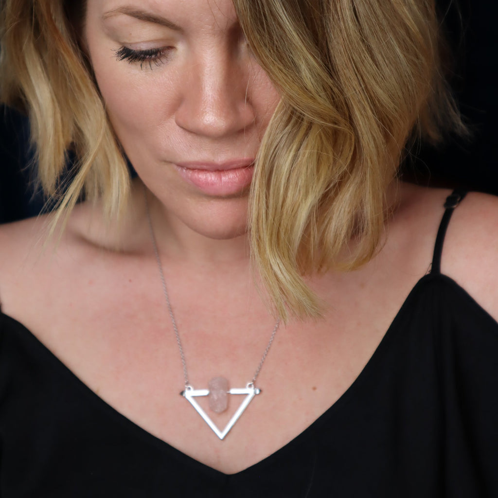 Be You, Gemstone ONLY for Necklace - Rose Quartz