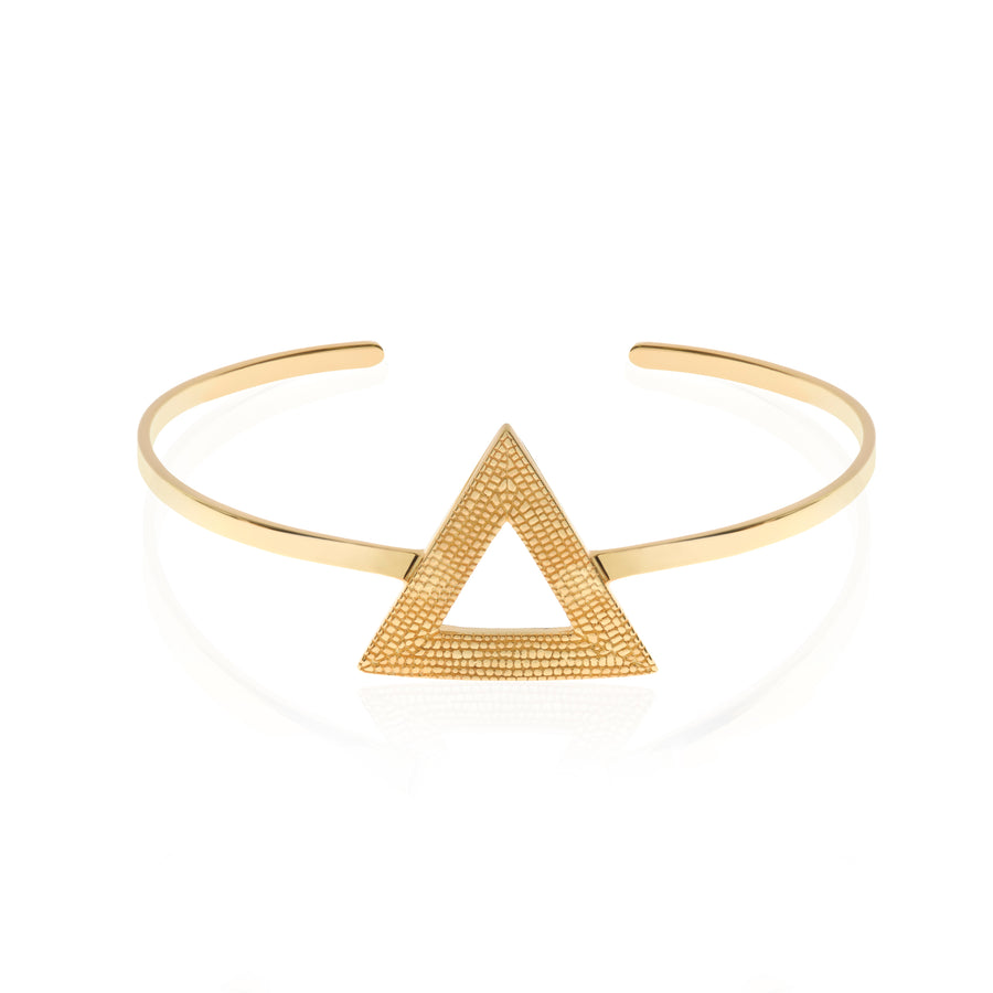 Who Says We Can't Change? Bangle/Cuff, Gold