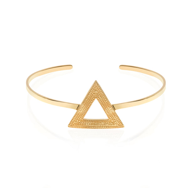 Sally Lane Jewellery - 'Who Says We Can't Change?' Gold Cuff