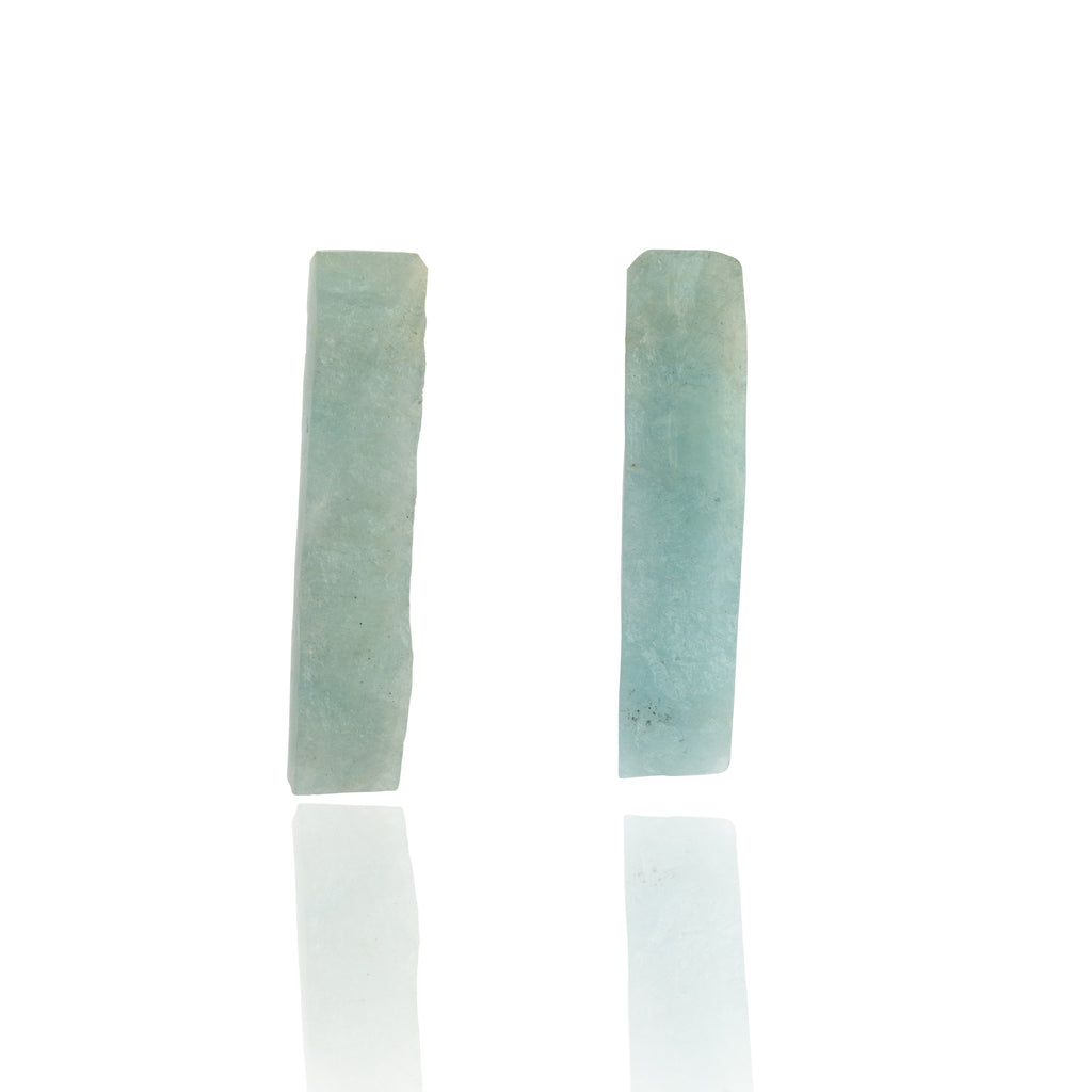 Be You, Long Gemstones for Earrings - Aquamarine
