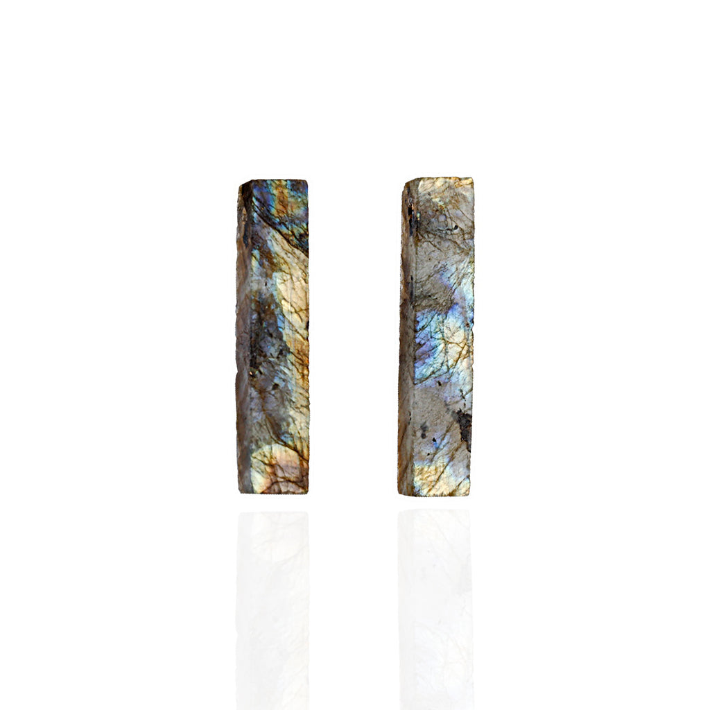 Be You, Long Gemstones for Earrings - Labradorite