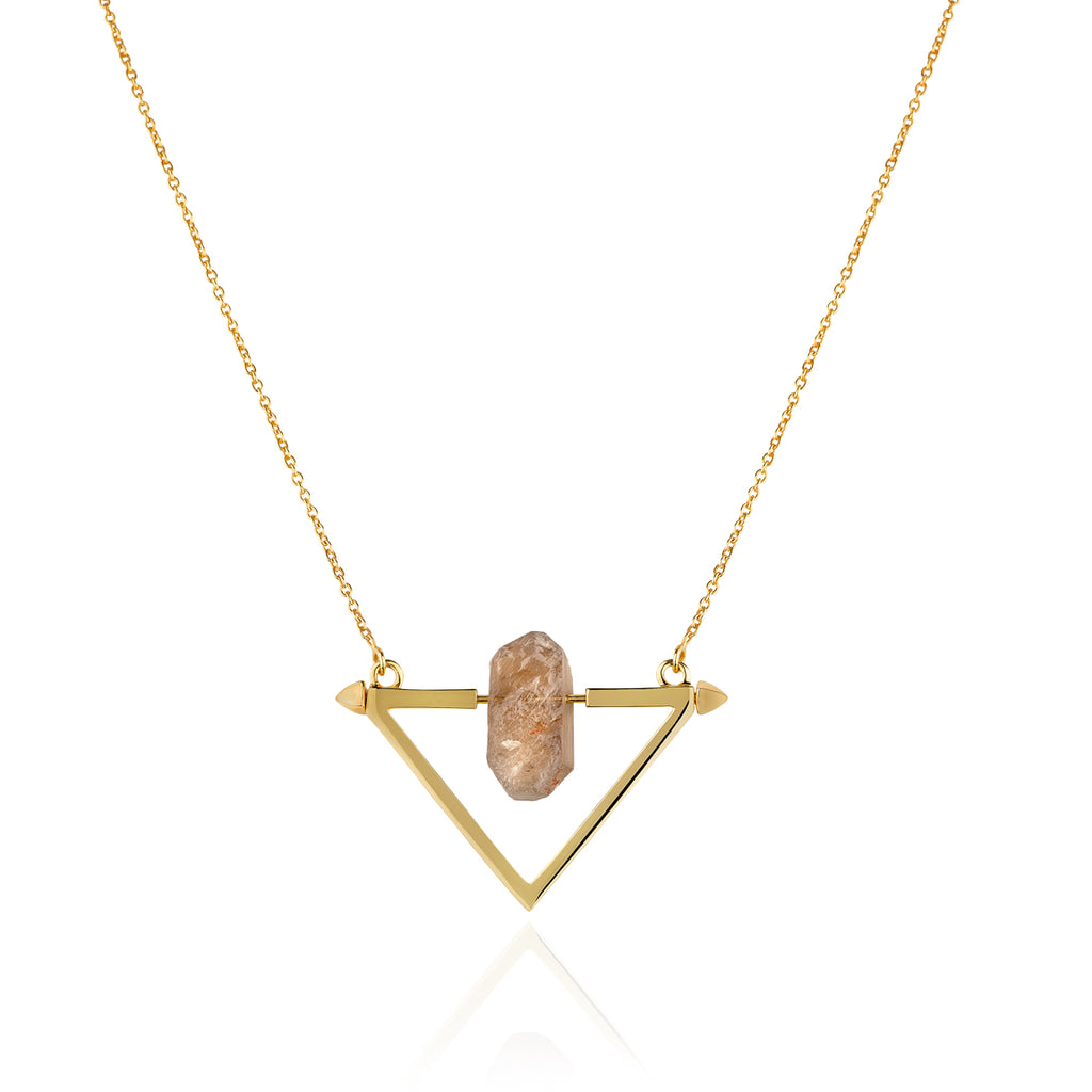 Be You, Gold Necklace (BUY GEMSTONES SEPARATELY)