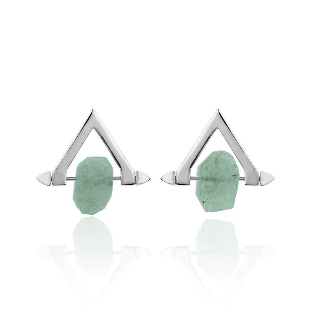 Be You, Silver Earrings (BUY GEMSTONES SEPARATELY)