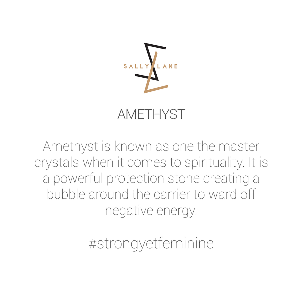 Be You, Gemstones ONLY for Cuff - Amethyst