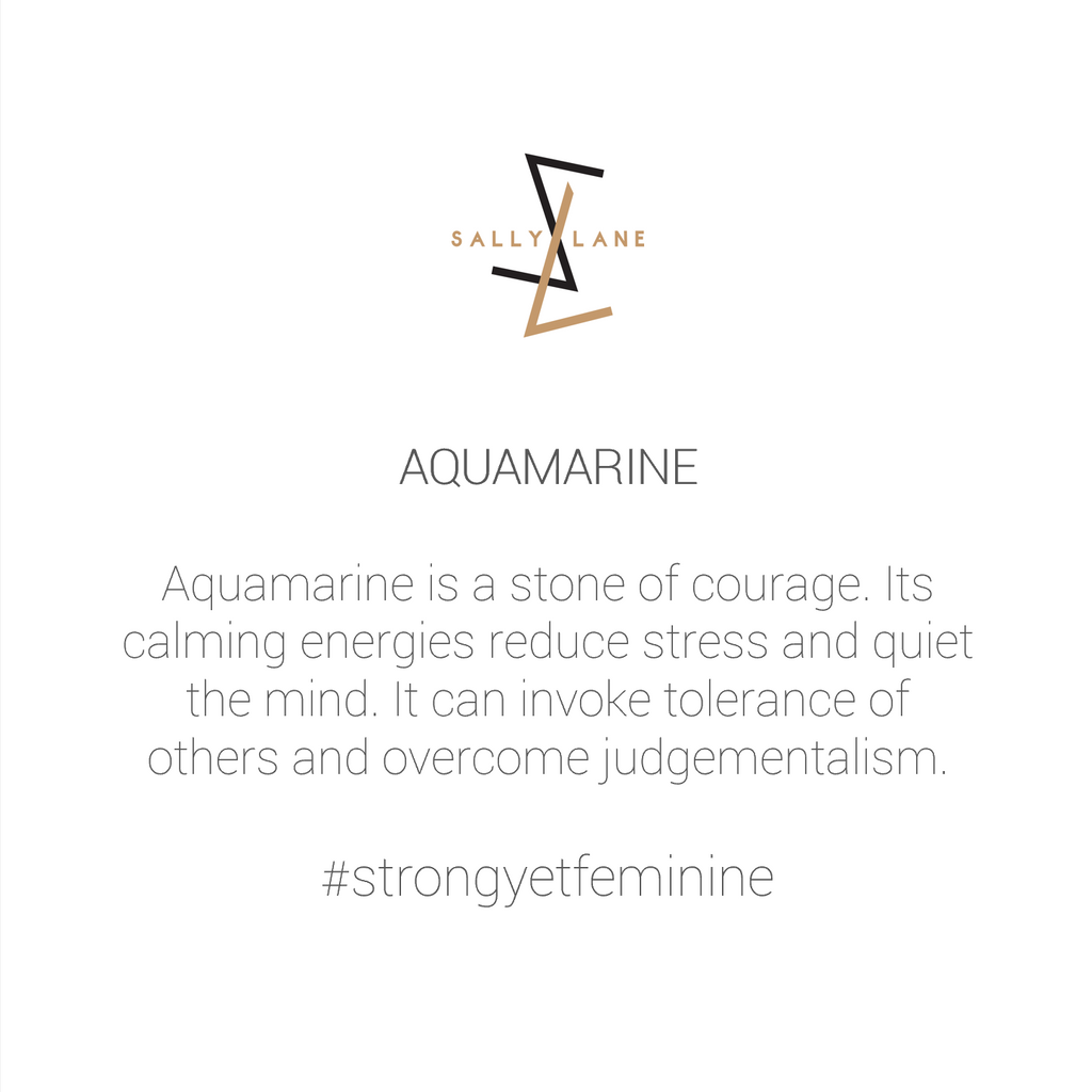 Be You, Gemstone ONLY for Ring - Aquamarine