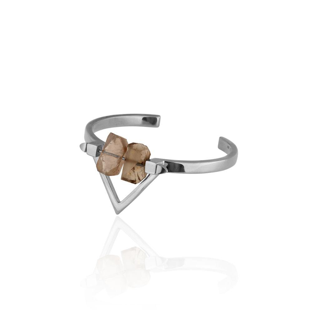 Be You, Silver Cuff  (BUY GEMSTONES SEPARATELY)