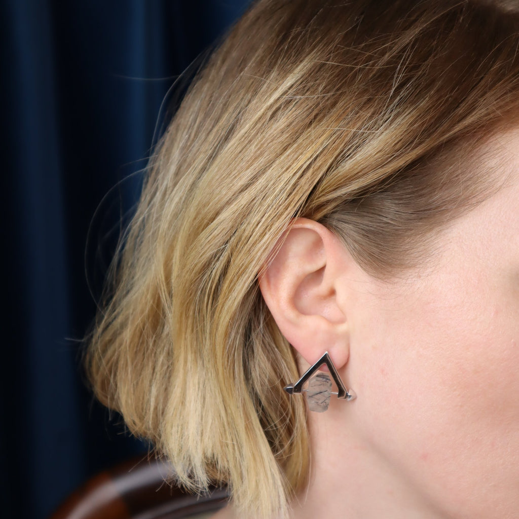 Be You, Silver Earrings (BUY GEMSTONES SEPARATELY)