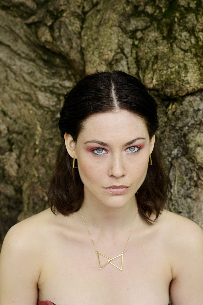 Connected, Gold Necklace