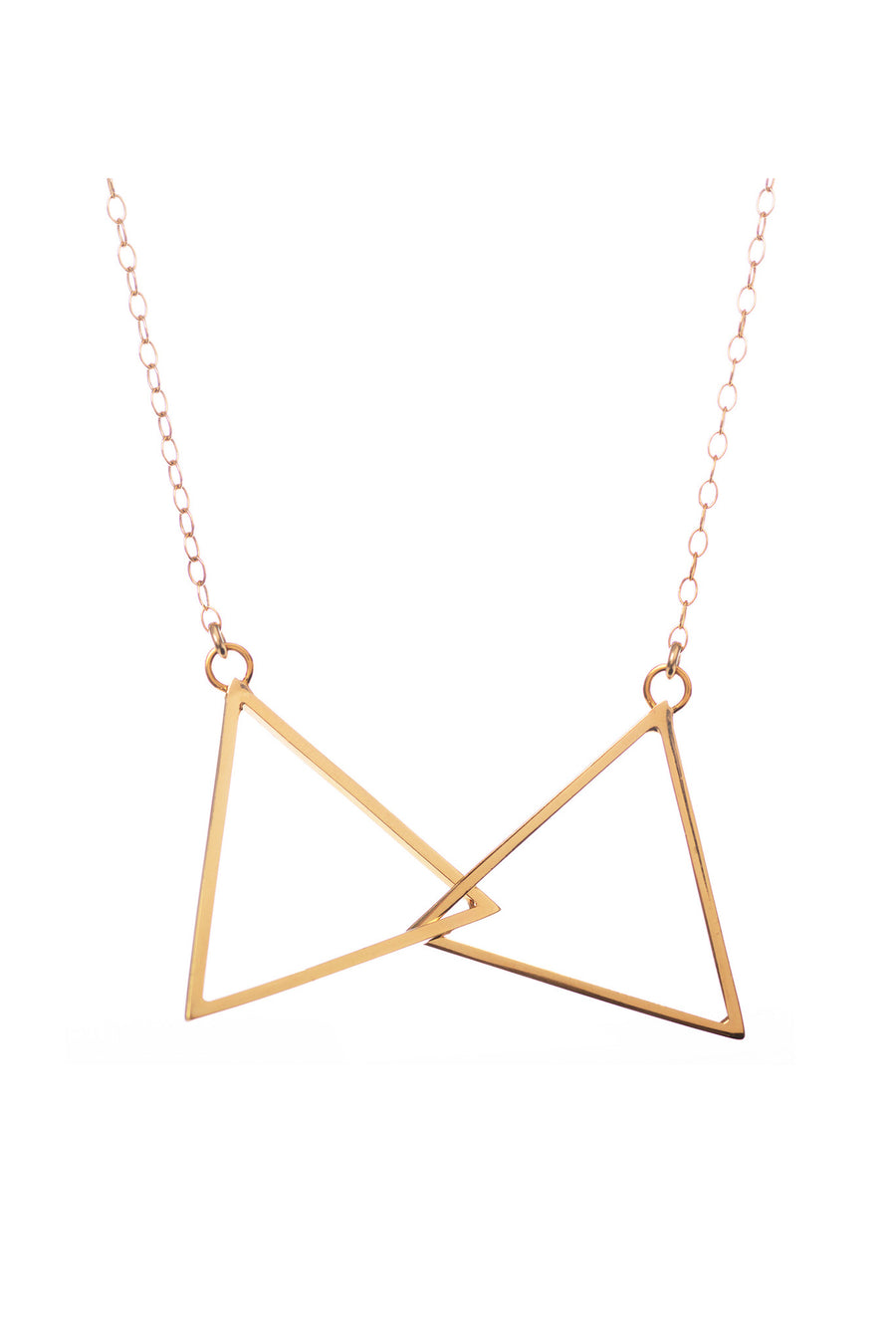 Connected, Gold Necklace
