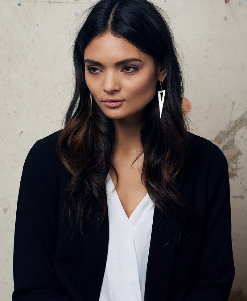 Don't Mess, Silver Earrings