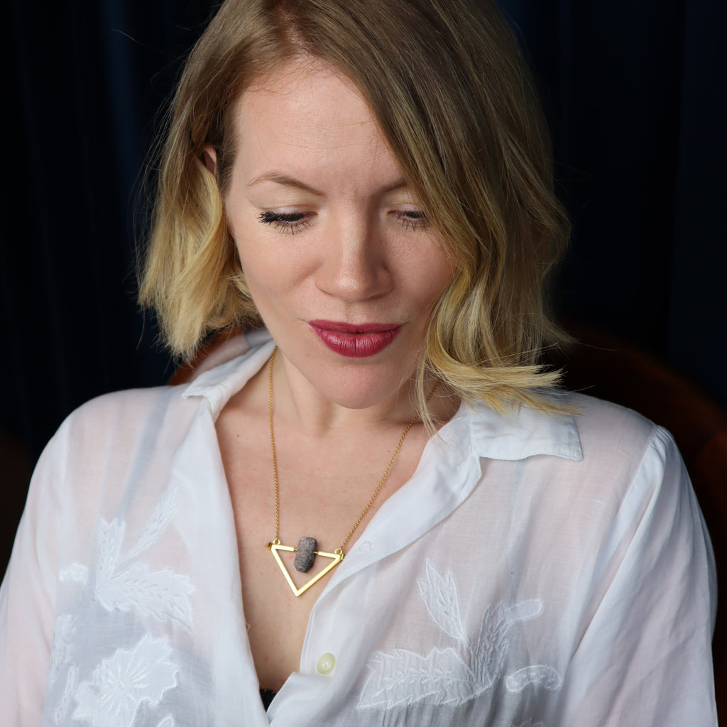 Be You, Gold Necklace (BUY GEMSTONES SEPARATELY)