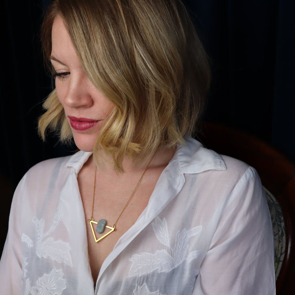 Be You, Gemstone ONLY for Necklace - Aquamarine