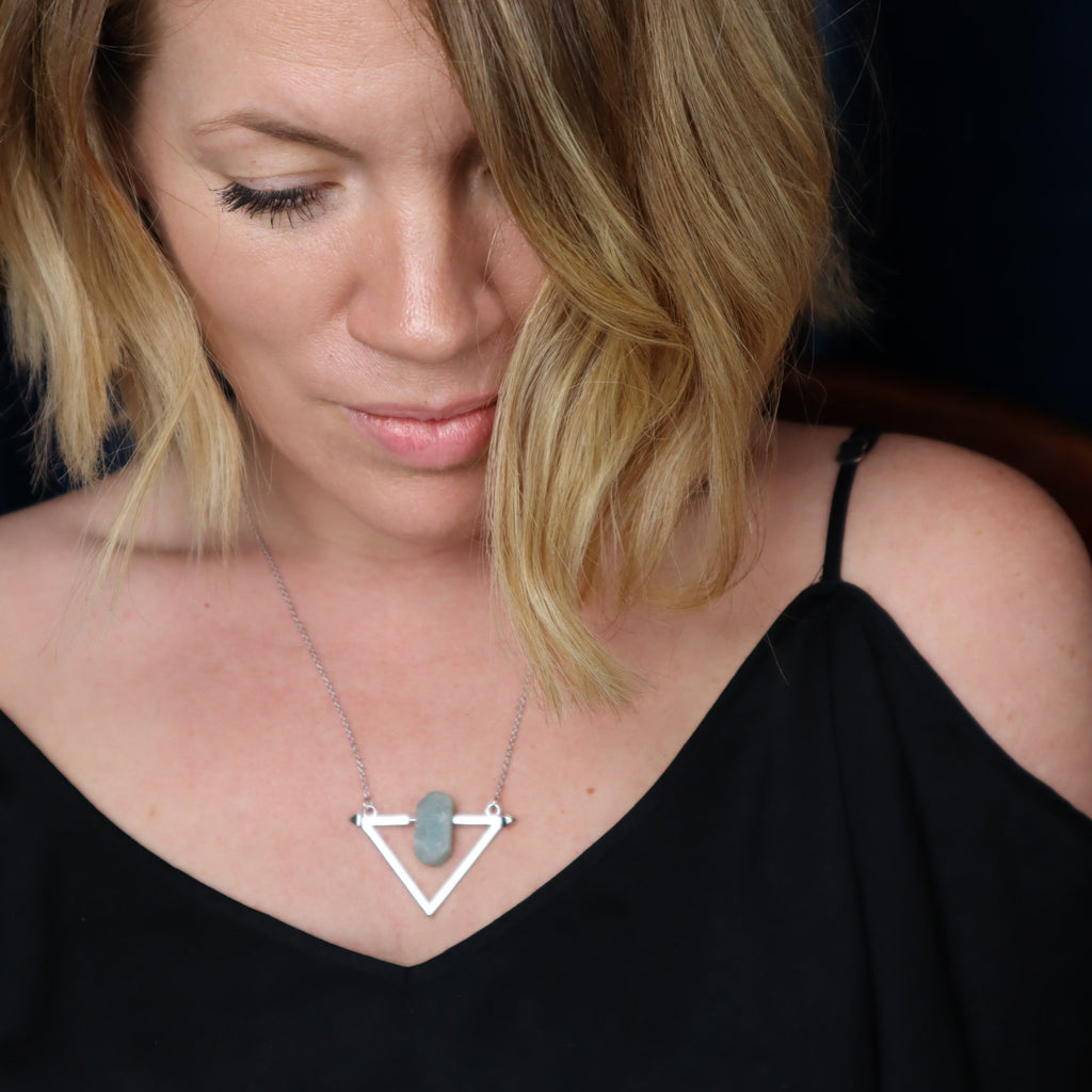 Be You, Gemstone ONLY for Necklace - Aquamarine