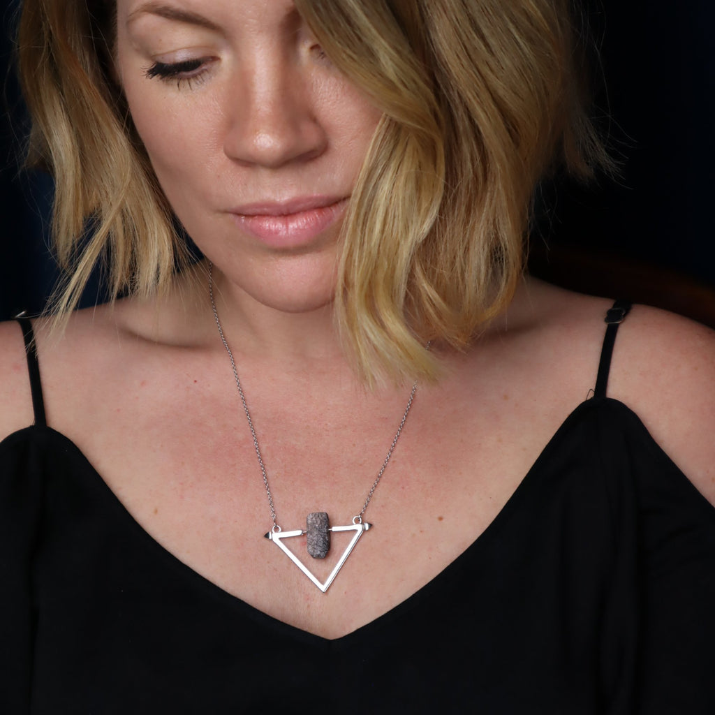 Be You, Silver Necklace (BUY GEMSTONES SEPARATELY)