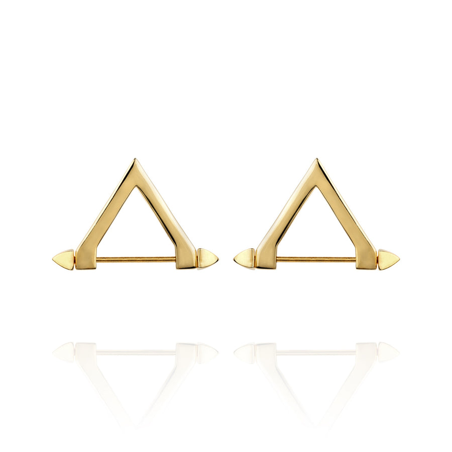 Be You, Gold Earrings (BUY GEMSTONES SEPARATELY)