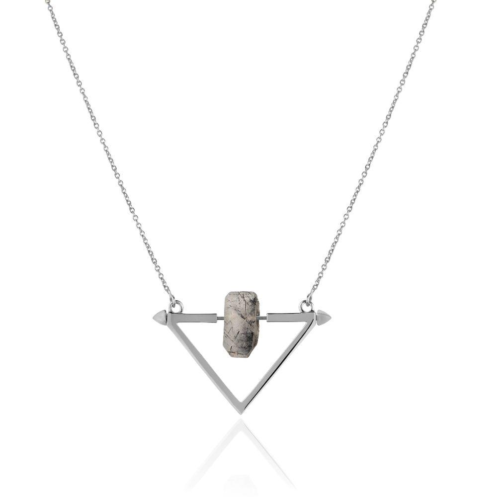 Be You, Silver Necklace (BUY GEMSTONES SEPARATELY)