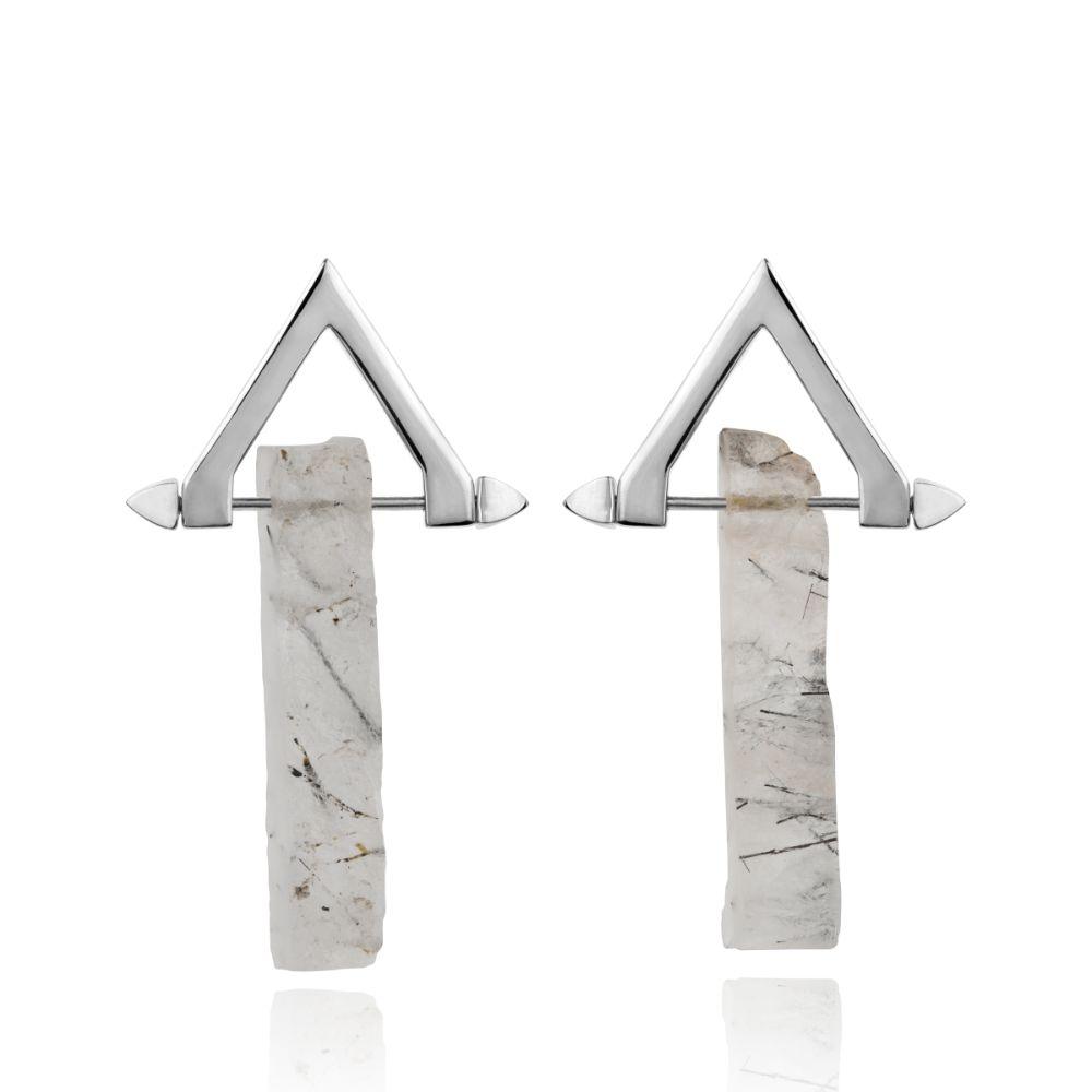 Be You, Silver Earrings (BUY GEMSTONES SEPARATELY)