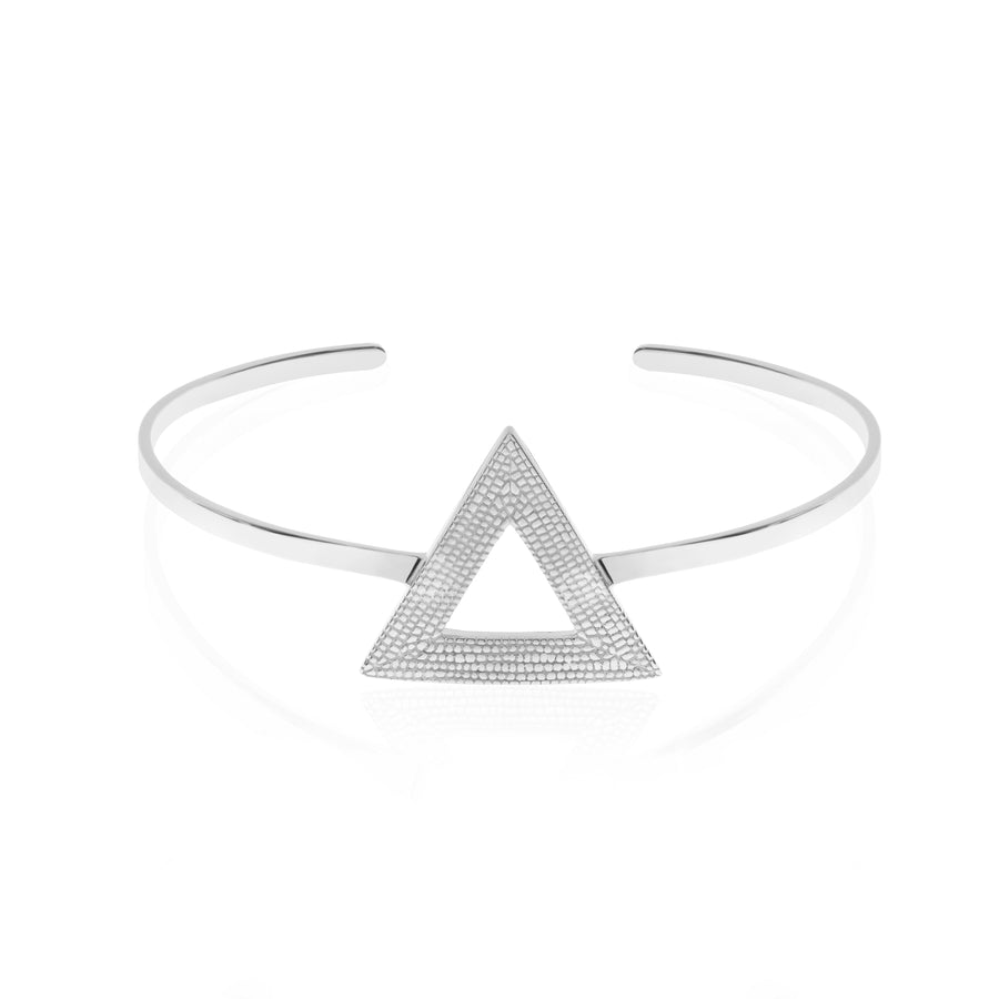 Who Says We Can't Change? Bangle/Cuff, Silver