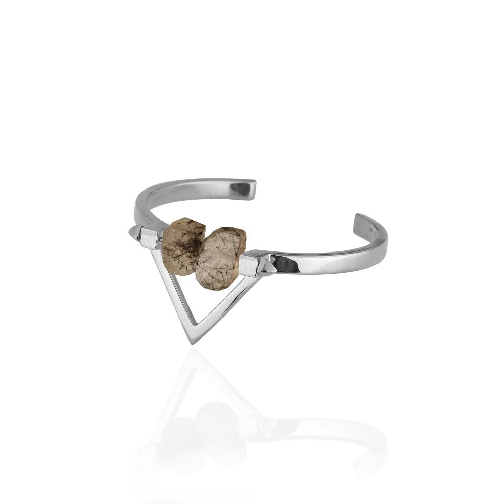 Be You, Silver Cuff  (BUY GEMSTONES SEPARATELY)