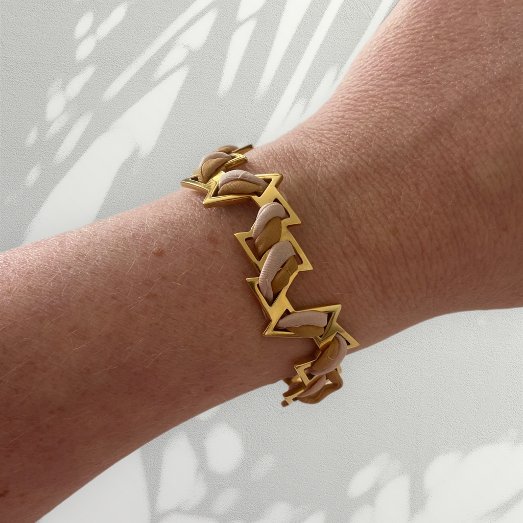 Tapestry Cuff, Gold